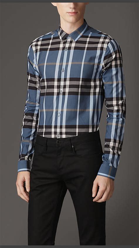 burberry fit|Burberry slim fit shirt.